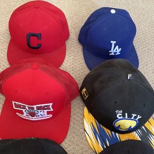 MLB, NBA assorted caps